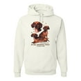 thumbnail image 1 of If It's Not a Dachshund It's Just a Dog Gift | Mens Dog Lover Hooded Sweatshirt Graphic Hoodie, White, X-Large, 1 of 3