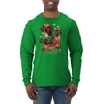 thumbnail image 1 of If It's Not a Dachshund It's Just a Dog Gift | Mens Dog Lover Long Sleeve T-Shirt, Kelly, Small, 1 of 3