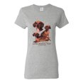 thumbnail image 1 of If It's Not a Dachshund It's Just a Dog Gift | Womens Dog Lover Graphic T-Shirt, Heather Grey, X-Large, 1 of 3