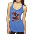 thumbnail image 1 of If It's Not a Dachshund It's Just a Dog Gift | Womens Dog Lover Premium Tri-Blend Racerback Tank Top, Vintage Royal, Large, 1 of 3