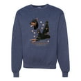 thumbnail image 1 of If It's Not a Doberman It's Just a Dog Gift | Mens Dog Lover Crewneck Graphic Sweatshirt, Vintage Heather Navy, X-Large, 1 of 3