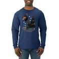 thumbnail image 1 of If It's Not a Doberman It's Just a Dog Gift | Mens Dog Lover Long Sleeve T-Shirt, Navy, Small, 1 of 3