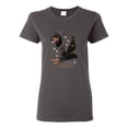 thumbnail image 1 of If It's Not a Doberman It's Just a Dog Gift | Womens Dog Lover Graphic T-Shirt, Charcoal, Medium, 1 of 3