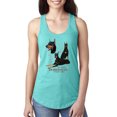 thumbnail image 1 of If It's Not a Doberman It's Just a Dog Gift | Womens Dog Lover Jersey Racerback Tank Top, Tahiti Blue, Small, 1 of 3