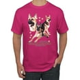 thumbnail image 1 of If It's Not a German Shepherd It's Just a Dog Gift | Mens Dog Lover Graphic T-Shirt, Fuschia, 3XL, 1 of 3