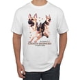 thumbnail image 1 of If It's Not a German Shepherd It's Just a Dog Gift | Mens Dog Lover Graphic T-Shirt, White, 4XL, 1 of 3