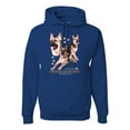 thumbnail image 1 of If It's Not a German Shepherd It's Just a Dog Gift | Mens Dog Lover Hooded Sweatshirt Graphic Hoodie, Royal, 2XL, 1 of 3