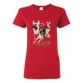 thumbnail image 1 of If It's Not a German Shepherd It's Just a Dog Gift | Womens Dog Lover Graphic T-Shirt, Red, 2XL, 1 of 3