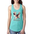 thumbnail image 1 of If It's Not a German Shepherd It's Just a Dog Gift | Womens Dog Lover Jersey Racerback Tank Top, Tahiti Blue, Medium, 1 of 3
