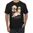 thumbnail image 1 of If It's Not a Golden Retriever It's Just a Dog Gift | Mens Dog Lover Graphic T-Shirt, Black, Small, 1 of 3