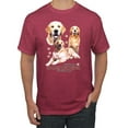 thumbnail image 1 of If It's Not a Golden Retriever It's Just a Dog Gift | Mens Dog Lover Graphic T-Shirt, Vintage Heather Red, Large, 1 of 3