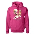 thumbnail image 1 of If It's Not a Golden Retriever It's Just a Dog Gift | Mens Dog Lover Hooded Sweatshirt Graphic Hoodie, Fuschia, Small, 1 of 3
