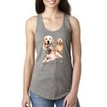 thumbnail image 1 of If It's Not a Golden Retriever It's Just a Dog Gift | Womens Dog Lover Jersey Racerback Tank Top, Heather Grey, Large, 1 of 3
