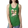 thumbnail image 1 of If It's Not a Golden Retriever It's Just a Dog Gift | Womens Dog Lover Jersey Racerback Tank Top, Kelly, Large, 1 of 3