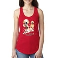 thumbnail image 1 of If It's Not a Golden Retriever It's Just a Dog Gift | Womens Dog Lover Jersey Racerback Tank Top, Red, Medium, 1 of 3