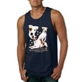thumbnail image 1 of If It's Not a Jack Russell Terrier It's Just a Dog | Mens Dog Lover Graphic Tank Top, Navy, Large, 1 of 3