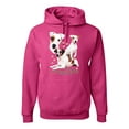 thumbnail image 1 of If It's Not a Jack Russell Terrier It's Just a Dog | Mens Dog Lover Hooded Sweatshirt Graphic Hoodie, Fuschia, 2XL, 1 of 3