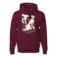 thumbnail image 1 of If It's Not a Jack Russell Terrier It's Just a Dog | Mens Dog Lover Hooded Sweatshirt Graphic Hoodie, Maroon, Small, 1 of 3
