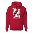 thumbnail image 1 of If It's Not a Jack Russell Terrier It's Just a Dog | Mens Dog Lover Hooded Sweatshirt Graphic Hoodie, Red, 2XL, 1 of 3