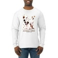 thumbnail image 1 of If It's Not a Jack Russell Terrier It's Just a Dog | Mens Dog Lover Long Sleeve T-Shirt, White, X-Large, 1 of 3