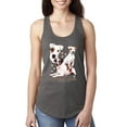 thumbnail image 1 of If It's Not a Jack Russell Terrier It's Just a Dog | Womens Dog Lover Jersey Racerback Tank Top, Dark Grey, X-Large, 1 of 3