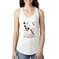 thumbnail image 1 of If It's Not a Jack Russell Terrier It's Just a Dog | Womens Dog Lover Jersey Racerback Tank Top, White, X-Large, 1 of 3