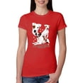 thumbnail image 1 of If It's Not a Jack Russell Terrier It's Just a Dog | Womens Dog Lover Slim Fit Junior Tee, Red, Large, 1 of 3