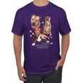 thumbnail image 1 of If It's Not a Pitbull It's Just a Dog Gift | Mens Dog Lover Graphic T-Shirt, Purple, Small, 1 of 3
