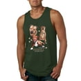 thumbnail image 1 of If It's Not a Pitbull It's Just a Dog Gift | Mens Dog Lover Graphic Tank Top, Forest Green, X-Large, 1 of 3