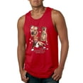 thumbnail image 1 of If It's Not a Pitbull It's Just a Dog Gift | Mens Dog Lover Graphic Tank Top, Red, Medium, 1 of 3