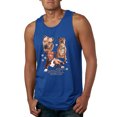 thumbnail image 1 of If It's Not a Pitbull It's Just a Dog Gift | Mens Dog Lover Graphic Tank Top, Royal, Medium, 1 of 3