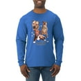 thumbnail image 1 of If It's Not a Pitbull It's Just a Dog Gift | Mens Dog Lover Long Sleeve T-Shirt, Royal, 3XL, 1 of 3