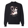 thumbnail image 1 of If It's Not a Pug It's Just a Dog Gift | Mens Dog Lover Crewneck Graphic Sweatshirt, Black, Small, 1 of 3
