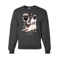 thumbnail image 1 of If It's Not a Pug It's Just a Dog Gift | Mens Dog Lover Crewneck Graphic Sweatshirt, Heather Black, Medium, 1 of 1