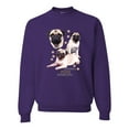 thumbnail image 1 of If It's Not a Pug It's Just a Dog Gift | Mens Dog Lover Crewneck Graphic Sweatshirt, Purple, Medium, 1 of 3
