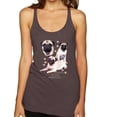 thumbnail image 1 of If It's Not a Pug It's Just a Dog Gift | Womens Dog Lover Premium Tri-Blend Racerback Tank Top, Brown, Small, 1 of 3