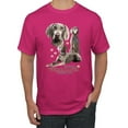 thumbnail image 1 of If It's Not a Weimaraner It's Just a Dog Gift | Mens Dog Lover Graphic T-Shirt, Fuschia, Large, 1 of 3