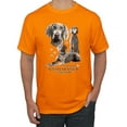 thumbnail image 1 of If It's Not a Weimaraner It's Just a Dog Gift | Mens Dog Lover Graphic T-Shirt, Orange, Large, 1 of 3