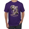 thumbnail image 1 of If It's Not a Weimaraner It's Just a Dog Gift | Mens Dog Lover Graphic T-Shirt, Purple, Large, 1 of 3