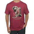 thumbnail image 1 of If It's Not a Weimaraner It's Just a Dog Gift | Mens Dog Lover Graphic T-Shirt, Vintage Heather Red, 2XL, 1 of 3