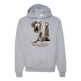 thumbnail image 1 of If It's Not a Weimaraner It's Just a Dog Gift | Mens Dog Lover Hooded Sweatshirt Graphic Hoodie, Heather Grey, 3XL, 1 of 3