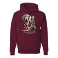 thumbnail image 1 of If It's Not a Weimaraner It's Just a Dog Gift | Mens Dog Lover Hooded Sweatshirt Graphic Hoodie, Maroon, Medium, 1 of 3
