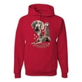 thumbnail image 1 of If It's Not a Weimaraner It's Just a Dog Gift | Mens Dog Lover Hooded Sweatshirt Graphic Hoodie, Red, X-Large, 1 of 3