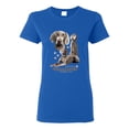 thumbnail image 1 of If It's Not a Weimaraner It's Just a Dog Gift | Womens Dog Lover Graphic T-Shirt, Royal, Small, 1 of 3
