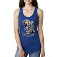 thumbnail image 1 of If It's Not a Weimaraner It's Just a Dog Gift | Womens Dog Lover Jersey Racerback Tank Top, Royal, X-Large, 1 of 3