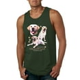 thumbnail image 1 of If It's Not a Yellow Lab It's Just a Dog Gift | Mens Dog Lover Graphic Tank Top, Forest Green, 3XL, 1 of 3