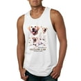 thumbnail image 1 of If It's Not a Yellow Lab It's Just a Dog Gift | Mens Dog Lover Graphic Tank Top, White, 2XL, 1 of 3