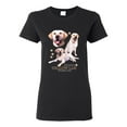 thumbnail image 1 of If It's Not a Yellow Lab It's Just a Dog Gift | Womens Dog Lover Graphic T-Shirt, Black, Small, 1 of 3