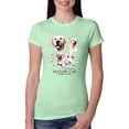 thumbnail image 1 of If It's Not a Yellow Lab It's Just a Dog Gift | Womens Dog Lover Slim Fit Junior Tee, Mint, Small, 1 of 3