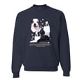 thumbnail image 1 of If It's Not an Australian Shepherd It's Just a Dog Gift | Mens Dog Lover Crewneck Graphic Sweatshirt, Navy, 3XL, 1 of 3